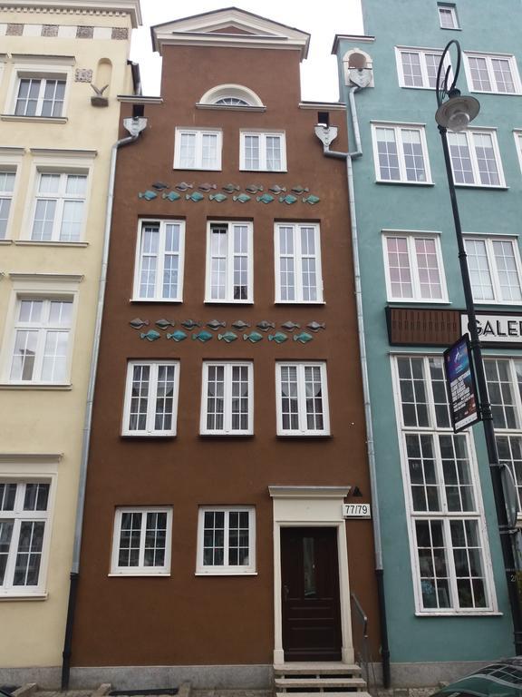 H&T Old Town Szeroka 77 Apartman Gdańsk Kültér fotó